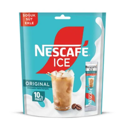 Nescafé Ice Original Çözünebilir Kahve 10,5 G 10'lu Paket