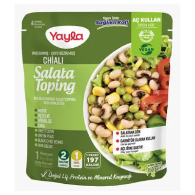 Yayla Chialı Salata Toping 150 G