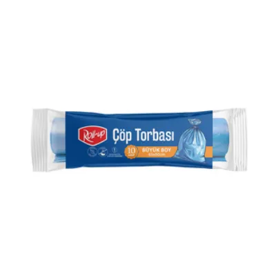 Roll-Up Çöp Torbası Büyük Boy 10'lu