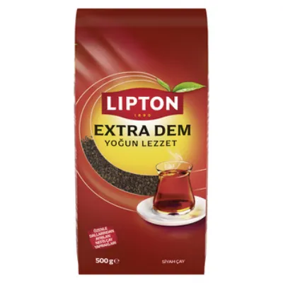 Lipton Extra Dem Siyah Çay 500 G