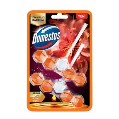 Domestos Wc Blok Lux Şeftali Çiçeği 2 x 50 G