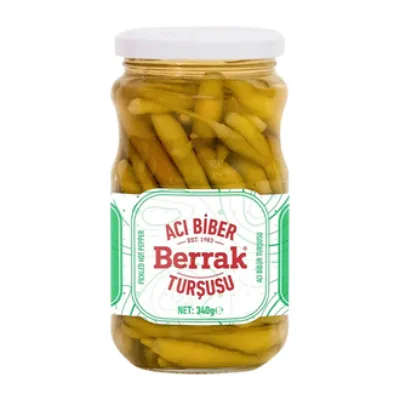 Berrak Acı Biber Turşusu 340 G