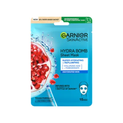 Garnier Nem Bombası Canlandırıcı Kağıt Maske 32 G