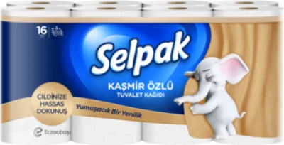 Selpak Kaşmir Özlü Tuvalet Kağıdı 16'lı
