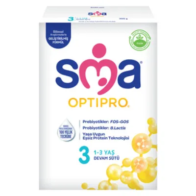 Sma Optipro 3 1-3 Yaş Devam Sütü 300 G