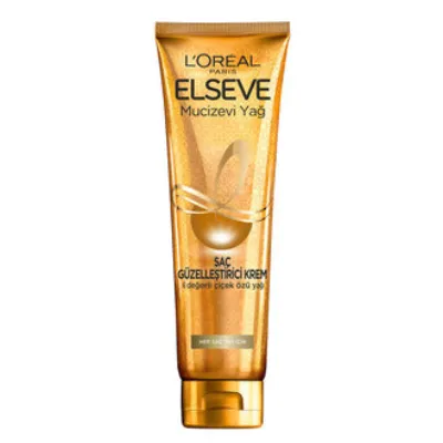L'Oréal Paris Elseve Mucizevi Yağ Saç Güzelleştirici Krem Her Saç Tipi 150 Ml