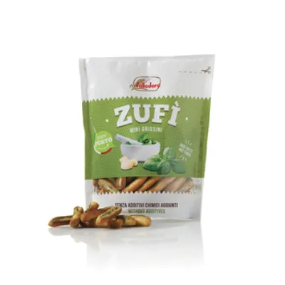 Valledoro Zufi Mini Grissini Pesto 100 G
