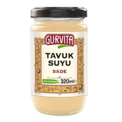 Gurvita Tavuk Suyu Sade 320 Ml