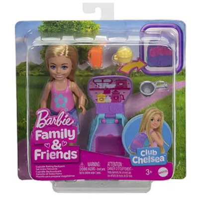 Barbie Chelsea Sırt Çantası Olabilen Cupcake Oyun