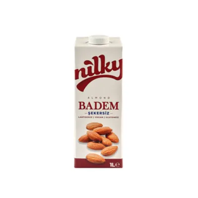 Nilky Bademli Şekersiz İçecek 1L