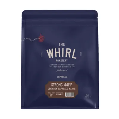 The Whirl Strong Espresso 441°F Çekirdek Kahve 250 G