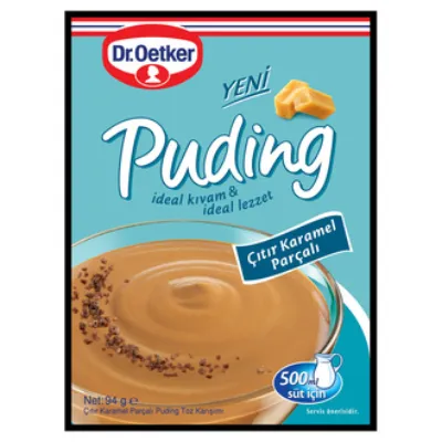 Dr.Oetker Karamel Parçalı Puding 94 G