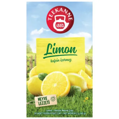 Teekanne Limon Meyve Çayı 20'li 40 G