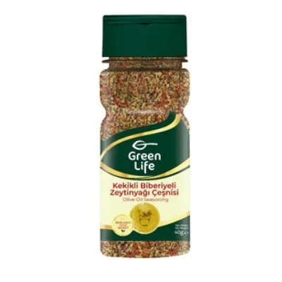 Green Life Kekikli Biberiyeli Zeytinyağı Çeşnisi 40 G