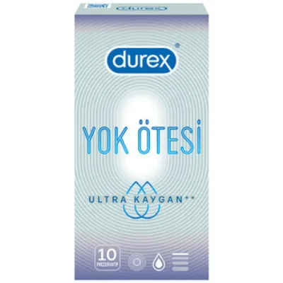 Durex Yok Ötesi Ultra Kaygan 10'lu