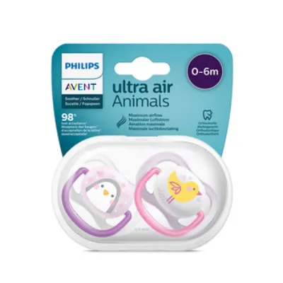 Philips Avent Ultra Air Emzik 0-6 Ay Kız 2'li