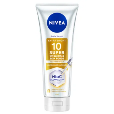 NIVEA Super10 Serum Etkili Aydınlatıcı ve Sıkılaştırıcı Vücut Bakım Losyonu 170 Ml