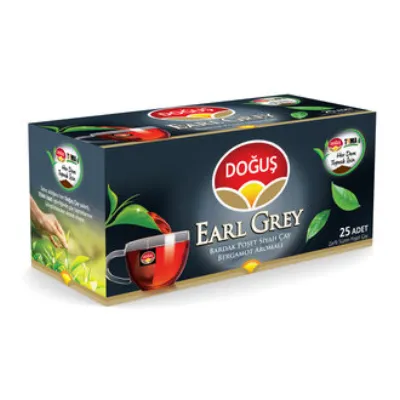 Doğuş Earl Grey Bardak Poşet Çay 25'li 50 G