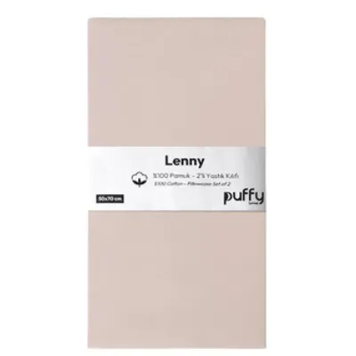 Puffy Lenny Dokuma Yastık Kılıfı 2'li 50 x 70 Cm