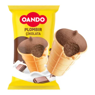 Oando Çikolatalı Plombır Dondurma 120 Ml