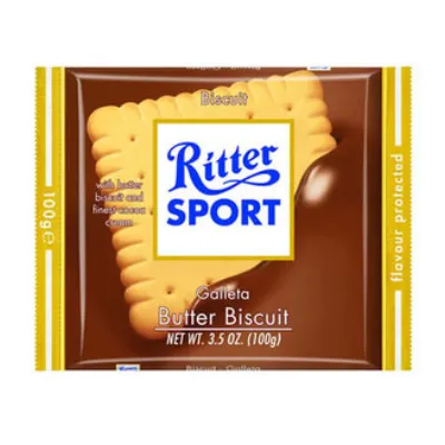 Ritter Sport Bisküvili Çikolata 100 G