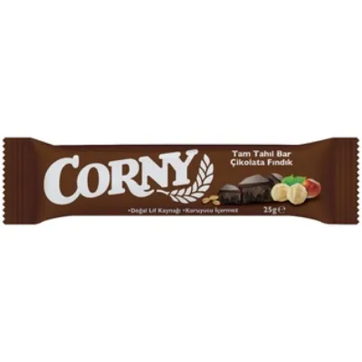 Corny Bar Tam Tahıl Çikolata Fındık 25 G