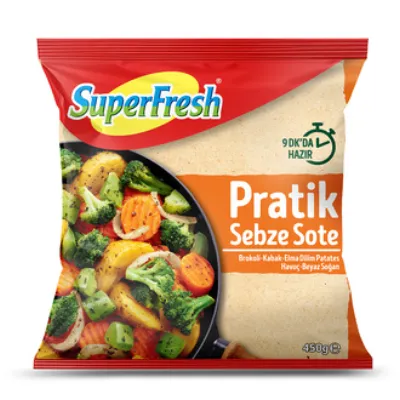 Superfresh Pratik Sebze Sote Mix 450 G