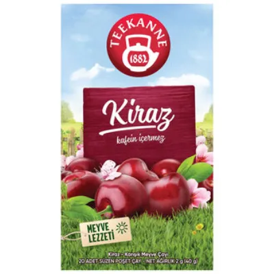 Teekanne Kiraz Meyve Çayı 20'li 40 G