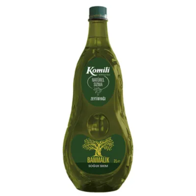 Komili Banmalık Soğuk Sıkım Natural Sızma Zeytinyağı 2 L