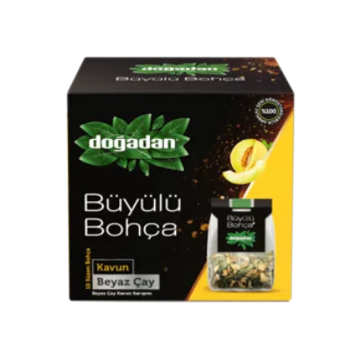 Doğadan Büyülü Bohça Beyaz Çay Kavun 10'lu 12 G