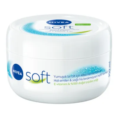 NIVEA Soft Nemlendirici El ve Vücut Bakım Kremi 300 Ml