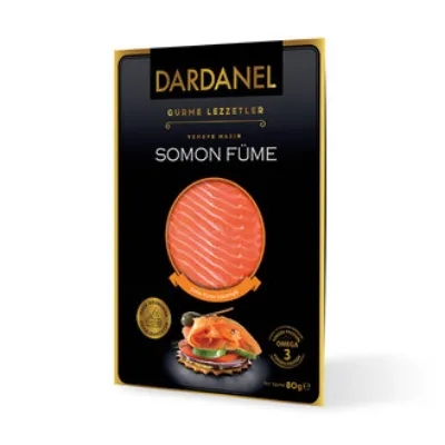 Dardanel Soğutulmuş Balık Somon Füme 80 G