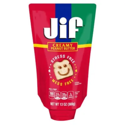 Jif Squeeze Creamy Yer Fıstığı Ezmesi 369 G