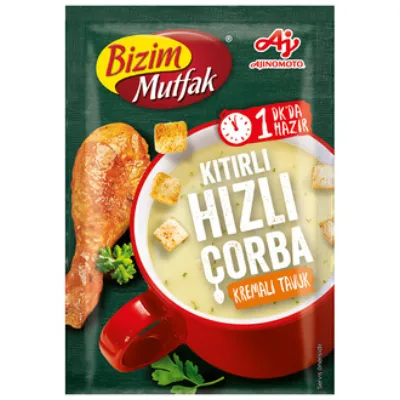 Bizim Mutfak Kıtırlı Hızlı Çorba Kremalı Tavuk 15 G