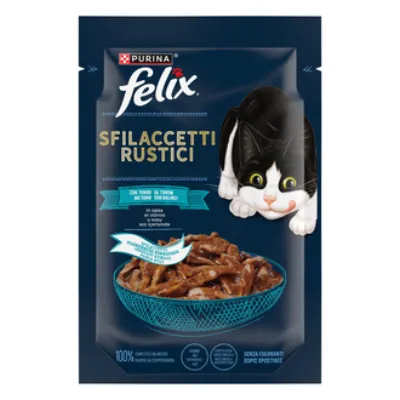 Felix Lezzetli Dilimler Yaş Mama Ton Balıklı 80 G