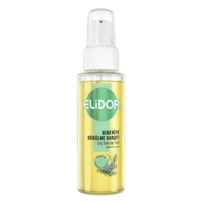 Elidor Biberiye Saç Dökülme Karşıtı Saç Bakım Yağı 80 Ml