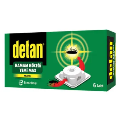 Detan Hamam Böceği Yemi  Max 6'lı