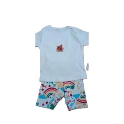 Kardelen Bebe Kız Şort-Tshirt Takım 6 Ay