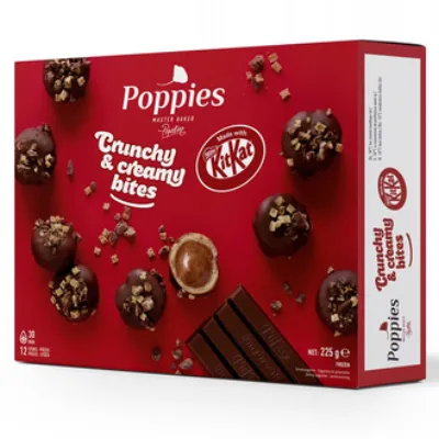 Nestle Kitkat Poppies Crunchy & Creamy Bites 225 G