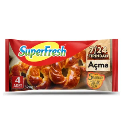 SuperFresh 7/24 Fırından Sade Açma 320 G