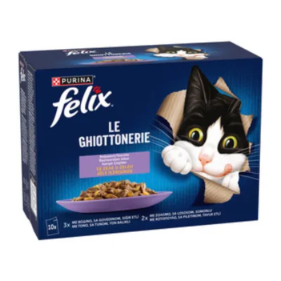 Purina Felix Karışık Çeşit Yaş Kedi Maması 10X85 G
