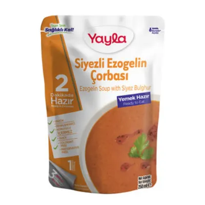 Yayla Yemek Hazır Siyezli Ezogelin Çorbası 250 G
