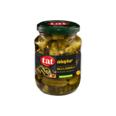 Tat Ballı & Hardallı Kornişon Turşusu 350 G