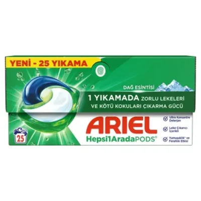 Ariel PODS® Çamaşır Deterjanı Kapsülü 25'li 457.5 G