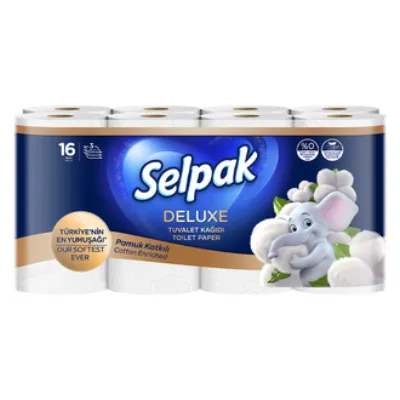 Selpak Deluxe Tuvalet Kağıdı 16'lı