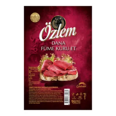 Özlem Dana Füme Kuru Et 100G