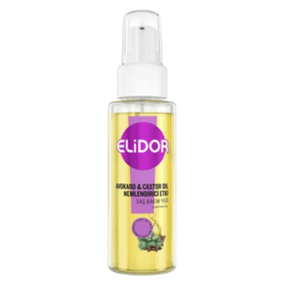 Elidor Avokado & Castor Oil Saç Bakım Yağı 80 Ml