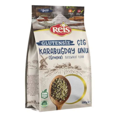 Reis Glutensiz Çiğ Karabuğday Unu 500 G