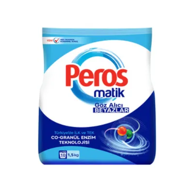 Peros Matik 1,5 Kg Göz Alıcı Beyazlar