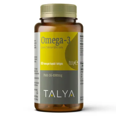 Talya Omega 3 1000 Mg 60 Kapsül Softgel 79.8 G